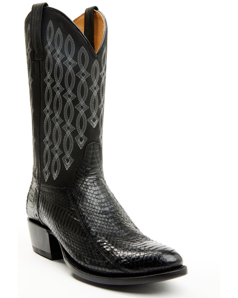 Cody James - Men's Exotic Snake Western Boots - Round Toe | Black Cody James - Men's Exotic Snake Western Boots - Round Toe | Black