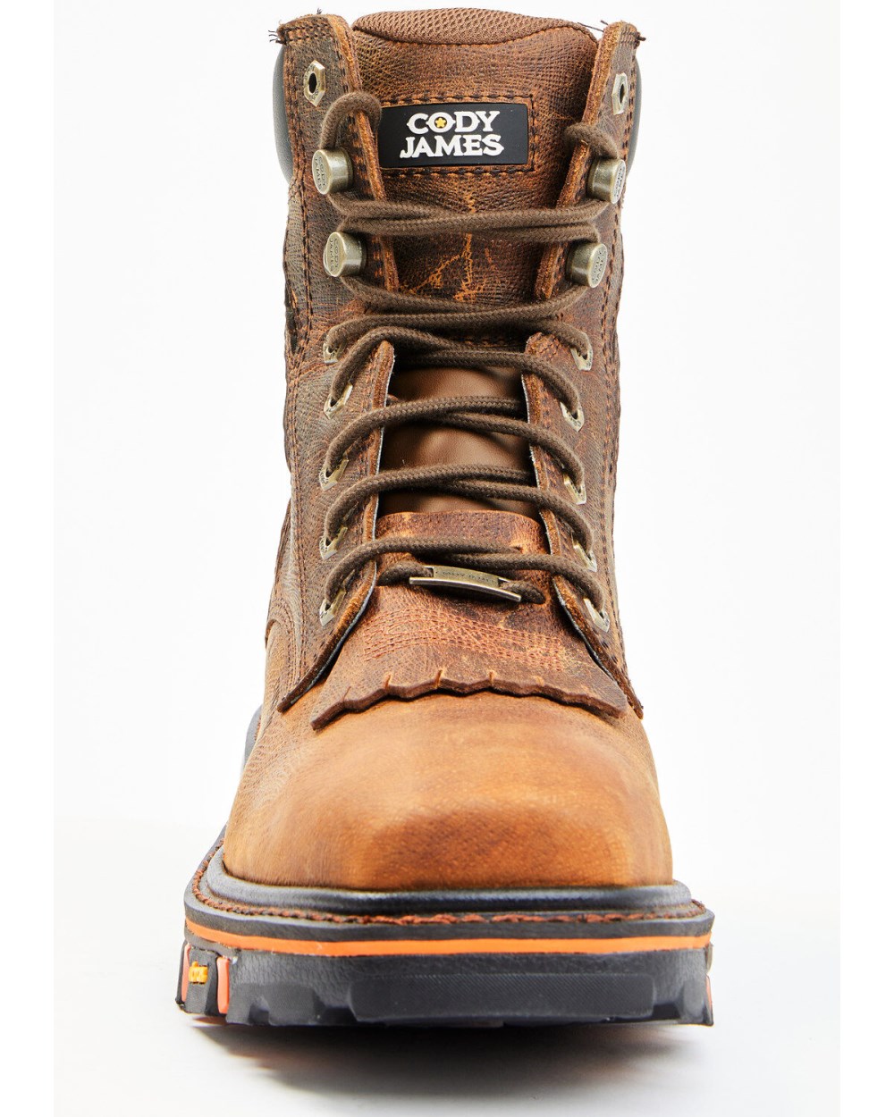 Cody James - Men's Decimator Vibram Lace-Up Work Boots - Composite Toe | Brown Cody James - Men's Decimator Vibram Lace-Up Work Boots - Composite Toe | Brown