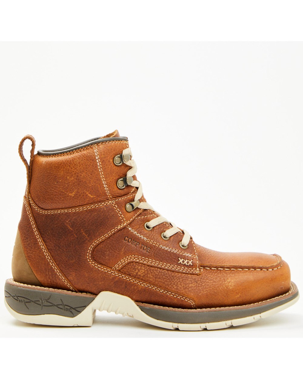 Cody James - Men's Xero Lite Lace-Up Moc Work Boots - Composite Toe | Brown Cody James - Men's Xero Lite Lace-Up Moc Work Boots - Composite Toe | Brown