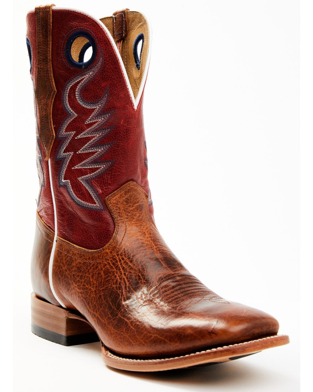 Cody James - Men's Union Xero Gravity Performance Western Boots - Broad Square Toe | Red Cody James - Men's Union Xero Gravity Performance Western Boots - Broad Square Toe | Red