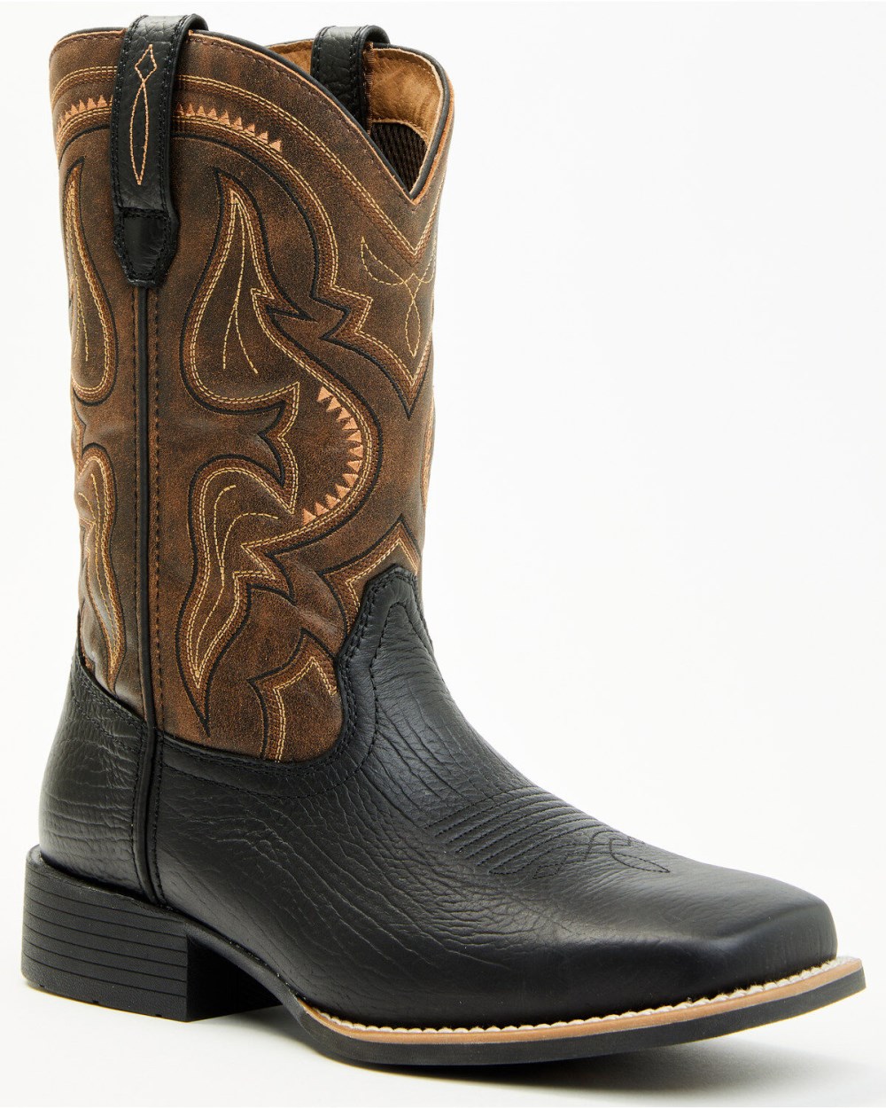 Cody James - Cush Core Men's Maverick Performance Western Boots - Broad Square Toe | Black Cody James - Cush Core Men's Maverick Performance Western Boots - Broad Square Toe | Black