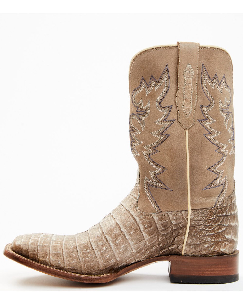 Cody James - Men's Exotic Caiman Belly Western Boots - Broad Square Toe | Tan Cody James - Men's Exotic Caiman Belly Western Boots - Broad Square Toe | Tan