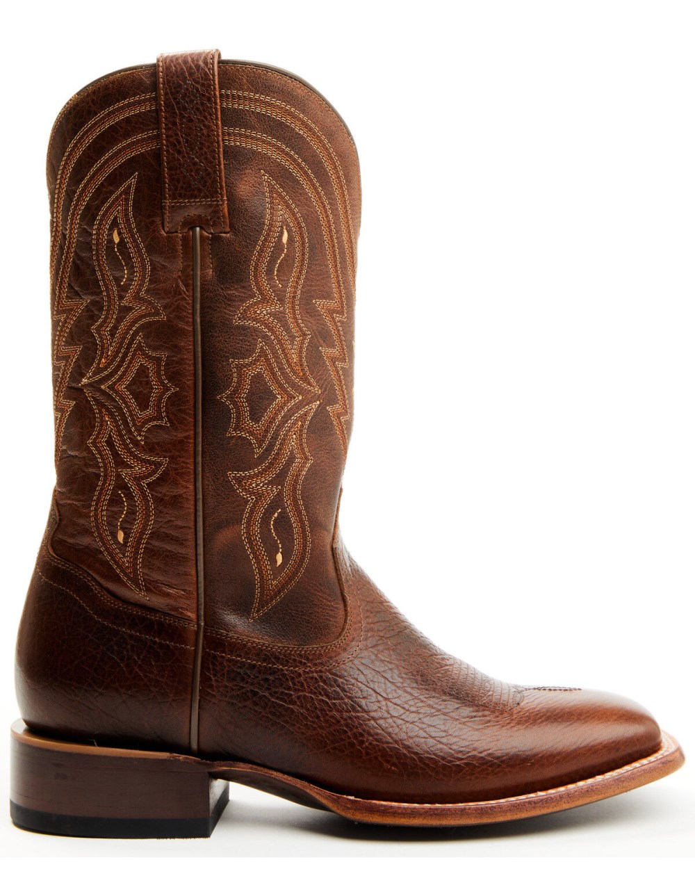 Cody James - Men's Ashland Western Boots - Broad Square Toe | Brown Cody James - Men's Ashland Western Boots - Broad Square Toe | Brown